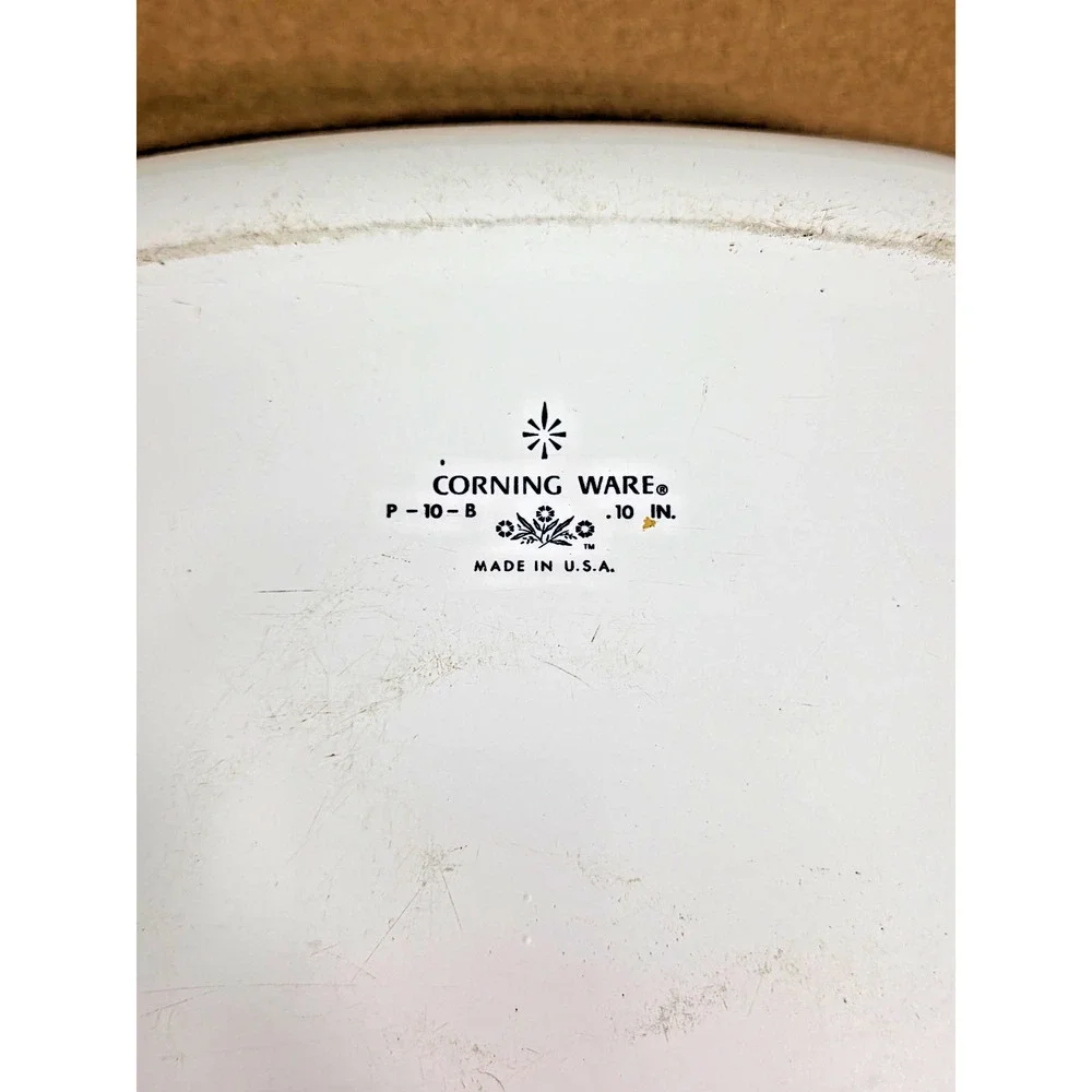 Vintage Corning Ware Blue Cornflower 10